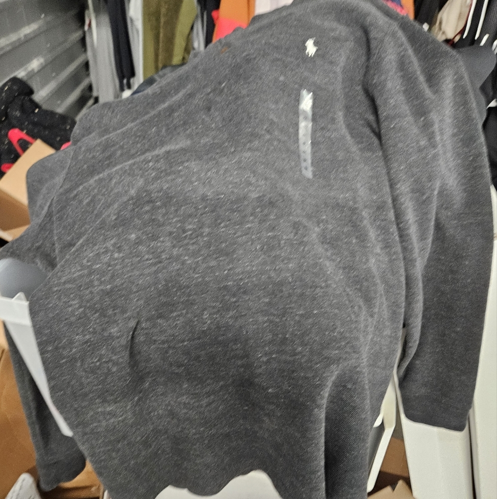 Polo Ralph Lauren Luxury Jersey Quarter-Zip Black - Picture 16 of 16